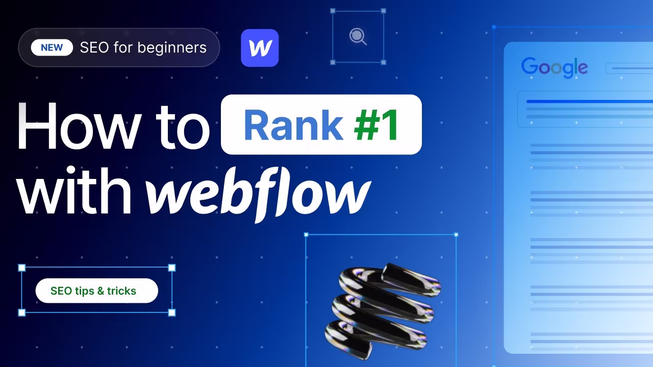 Webflow SEO Best Practices