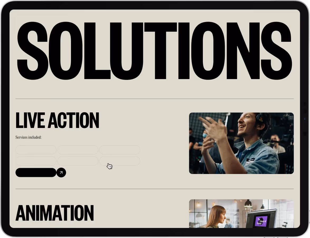 Visual representation of Pixel Craft's UX/UI design process