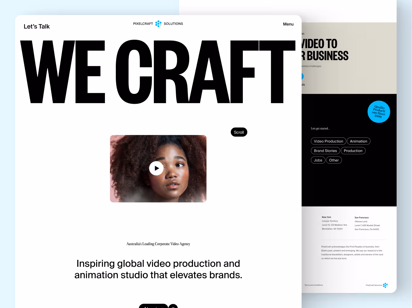 pixel craft solution