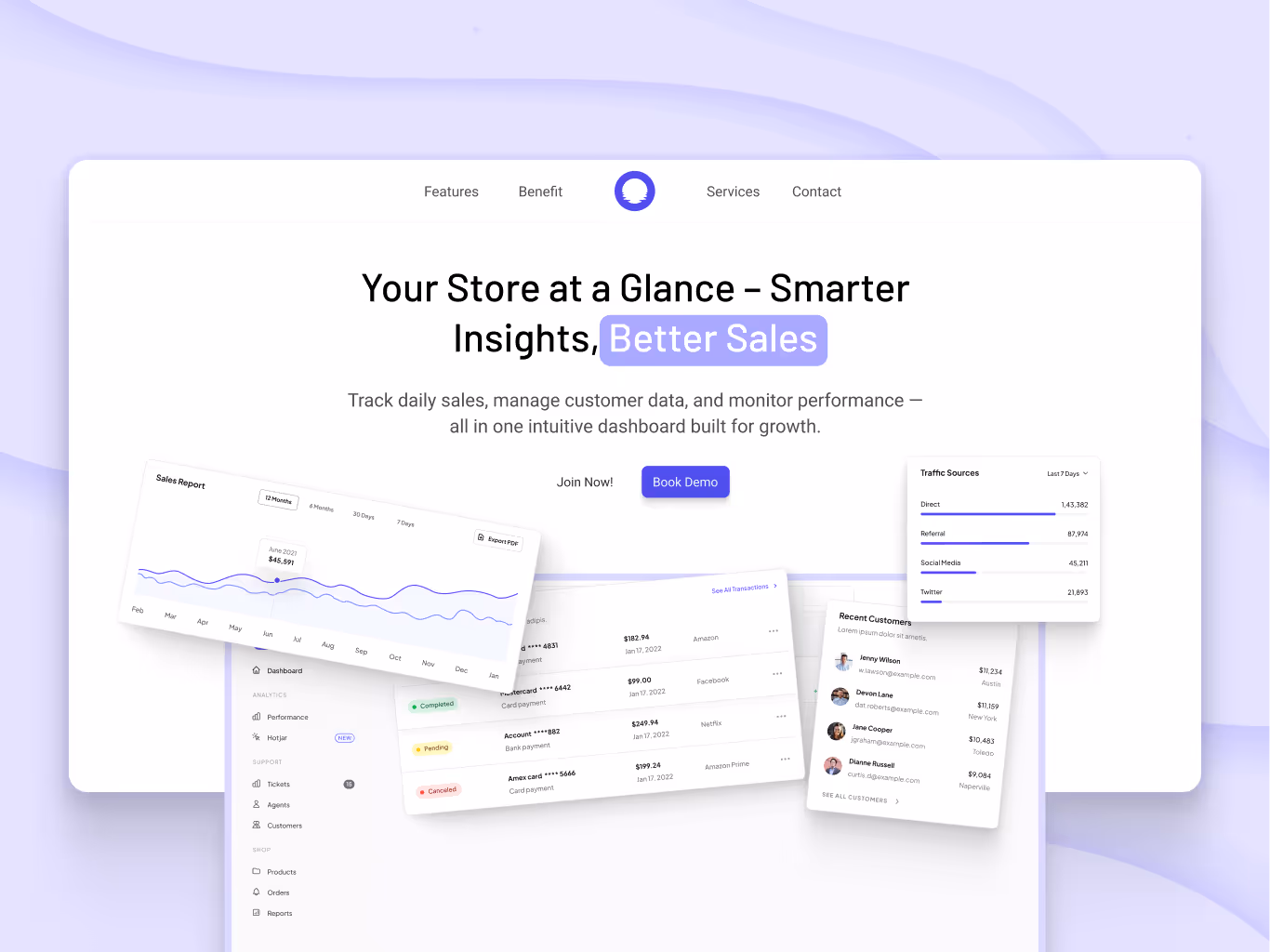 Saas Landing Page 
