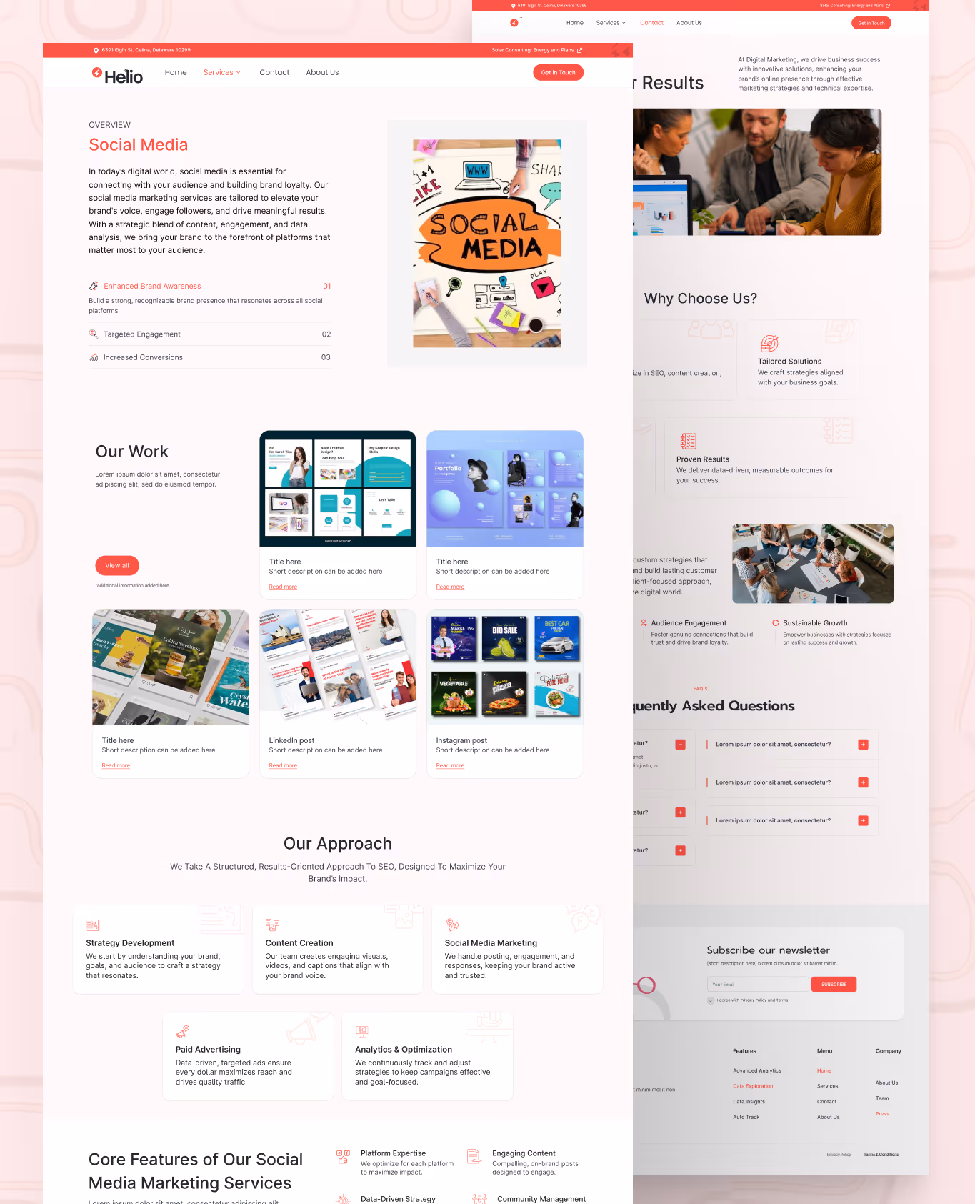 Agency portfolio thumbnail showcasing a featured project with bold, engaging design Agency portfolio thumbnail showcasing a featured project with bold, engaging design