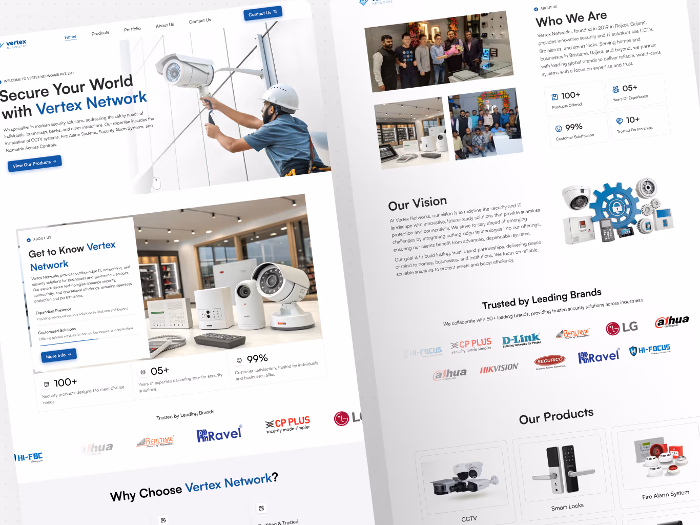 Section highlighting trust metrics: '99% Customer Satisfaction' and '5+ Years of Expertise' in high-contrast design Section highlighting trust metrics: '99% Customer Satisfaction' and '5+ Years of Expertise' in high-contrast design