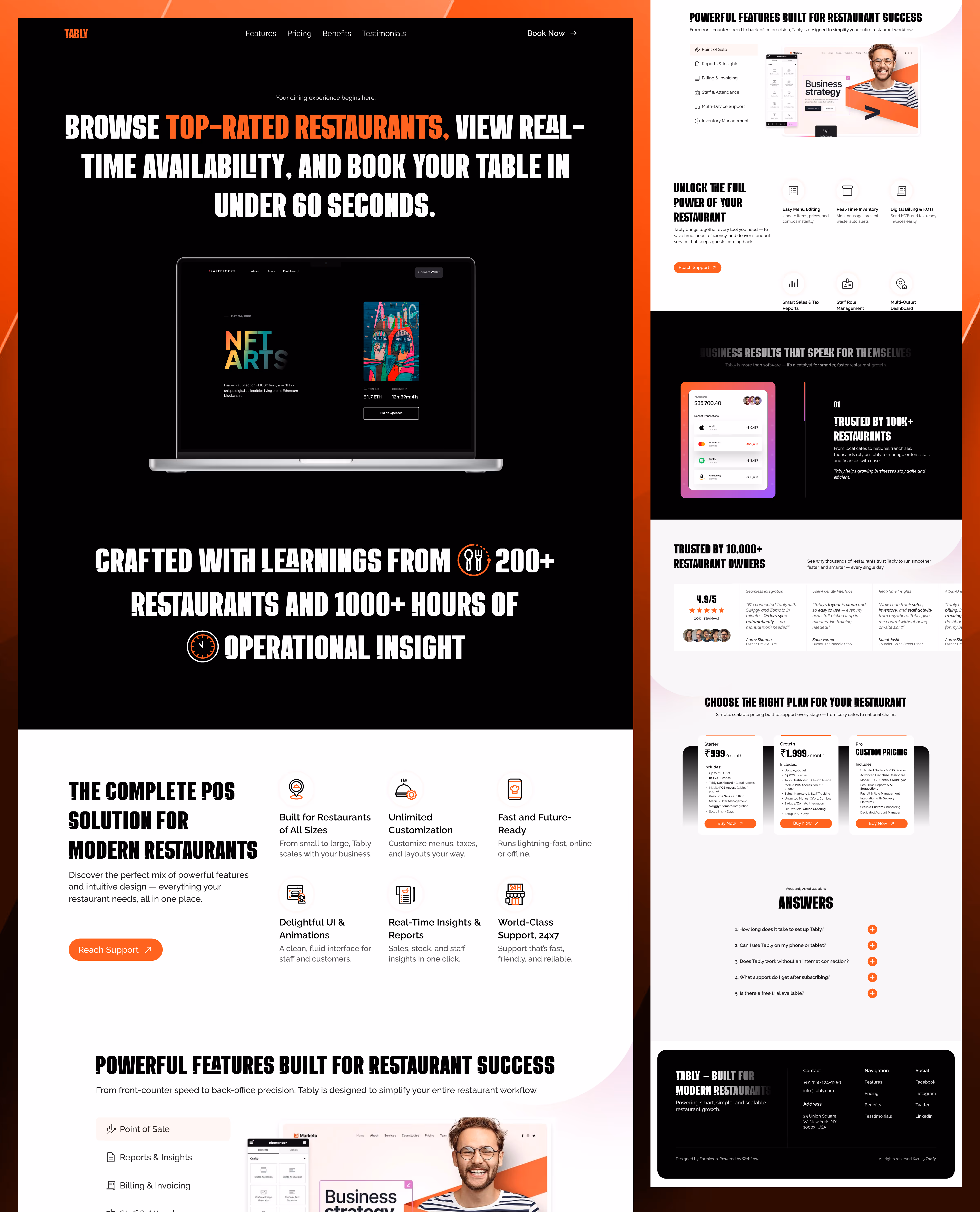 Screenshot of Tably's task management interface with drag-and-drop functionality